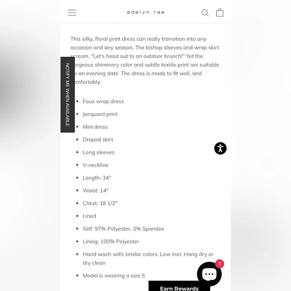 🌸ADELYN RAE💗hot pink silk floral Lindsey Wrap Jacquard Mini wrap Dress NWT - Picture 5 of 16